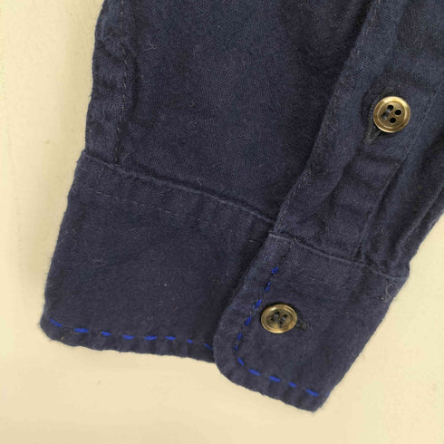チャンマイデラックスバイガイジンメイド Chiang Mai Deluxe by GAIJIN MADE 刺繍 シャンブレーシャツ メンズ JPN:3