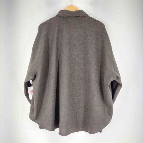 キャスパージョン CASPER JOHN Imitation wool huge shirts メンズ JPN:M