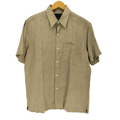 バナナリパブリック BANANA REPUBLIC 00s リネン S/S BDシャツ メンズ JPN:S