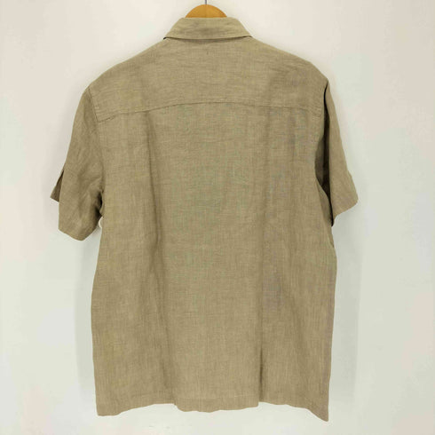 バナナリパブリック BANANA REPUBLIC 00s リネン S/S BDシャツ メンズ JPN:S