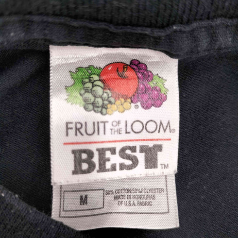 フルーツオブザルーム FRUIT OF THE LOOM 90S BEST バックスカルデザイン S/S Tシャツ メンズ import:M