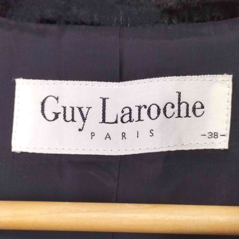 ギラロッシュ Guy Laroche フェイクファー ロング コート レディース JPN:38