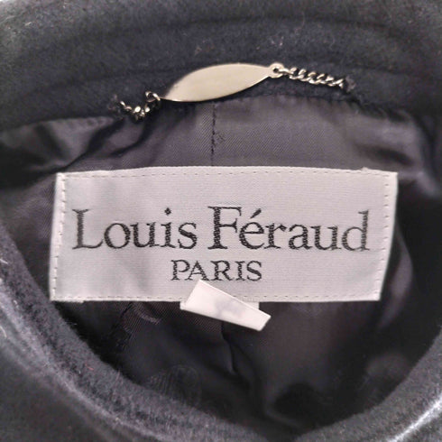Louis Feraud ウールスタンドカラープリーツコート レディース 9