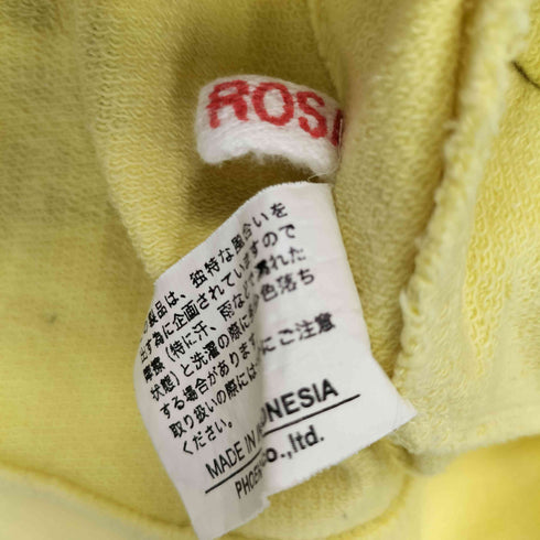 ROTE ROSA Y2K ラグランジップアップスウェット レディース