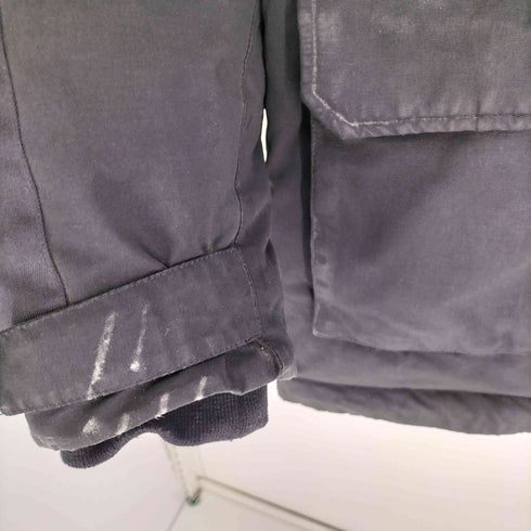 アルファインダストリーズ ALPHA INDUSTRIES バックプリント 比翼ジップ 4ポケット ブルゾン アウター メンズ import:L