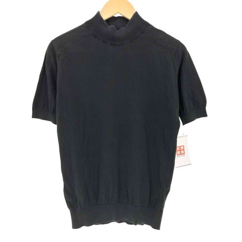 ジョンスメドレー JOHN SMEDLEY イギリス製 モックネック S/S Tシャツ レディース