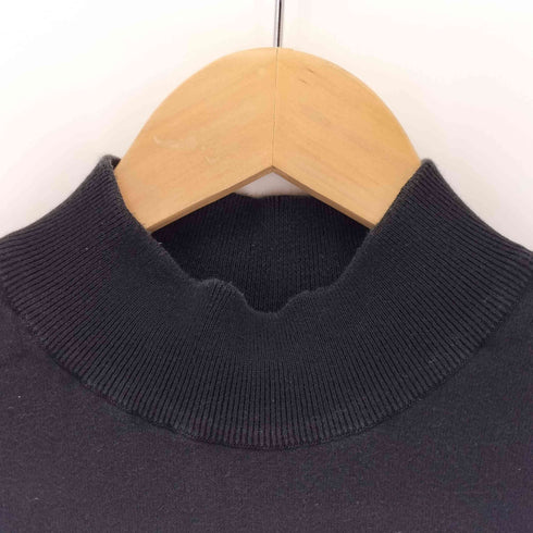 ジョンスメドレー JOHN SMEDLEY イギリス製 モックネック S/S Tシャツ レディース