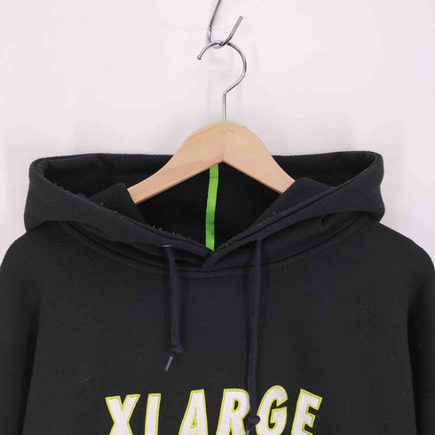 エクストララージ XLARGE フロントロゴ刺繍 プルオーバー パーカー メンズ JPN:XL