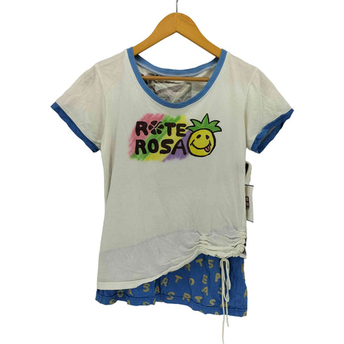 ROTE ROSA Y2K ビッグプリント ドッキングTシャツ レディース