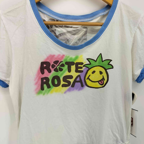 ROTE ROSA Y2K ビッグプリント ドッキングTシャツ レディース