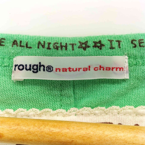 rough natural charm Y2K スタープリント 半袖Tシャツ レディース