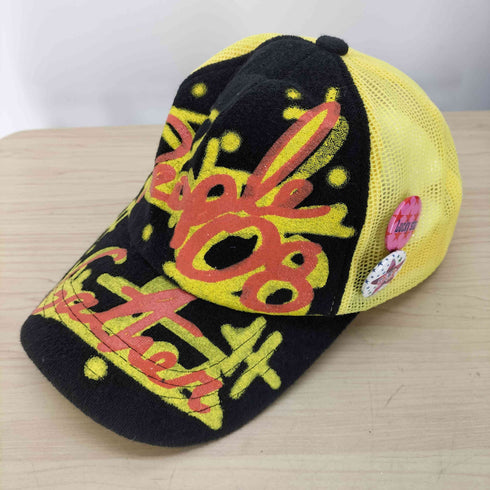 Y2K スプレーメッシュキャップ レディース