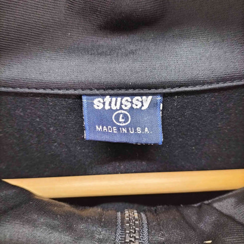 ステューシー Stussy MADE IN USA 紺タグ トラックジャケット メンズ import:L