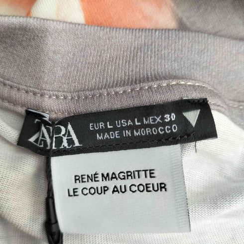 ザラ ZARA 両面プリント S/S Tシャツ レディース JPN:L