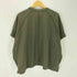 quaranciel 26SS 洗濯機可能 ライト ポンチ ハーフスリーブ ドロスト ルーズ TEE レディース FREE