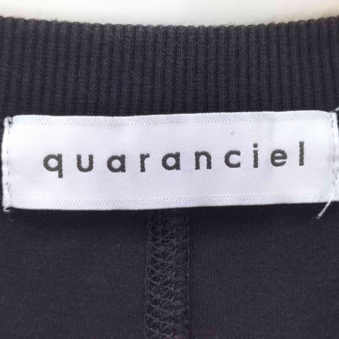 quaranciel 26SS 洗濯機可能 ライト ポンチ ハーフスリーブ ドロスト ルーズ TEE レディース FREE