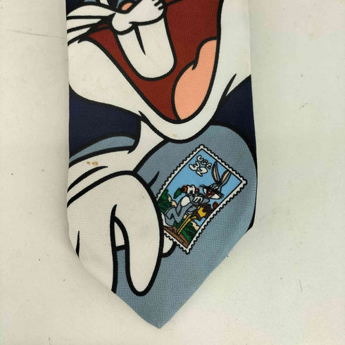 LOONEY TUNES キャラクタープリント ネクタイ メンズ