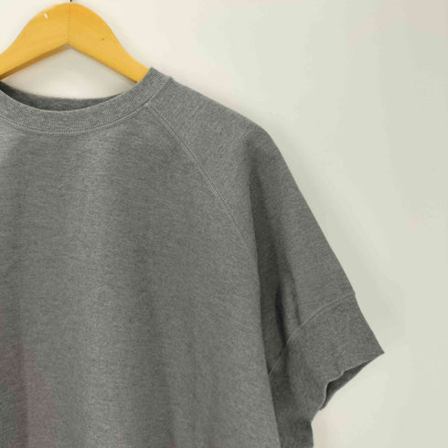 quaranciel 26SS 洗濯機可能 ライト ポンチ ハーフスリーブ ドロスト ルーズ TEE レディース FREE