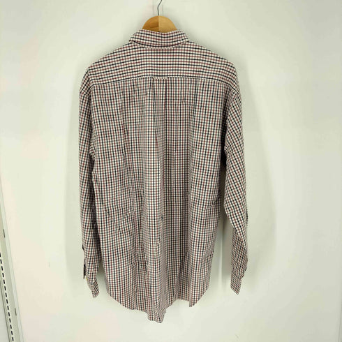 バナナリパブリック BANANA REPUBLIC ボタンダウン コットン チェック シャツ メンズ import:L