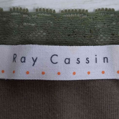 レイカズン Ray Cassin レース ラメ ビジュー プリント タンクトップ Y2K レディース JPN:M