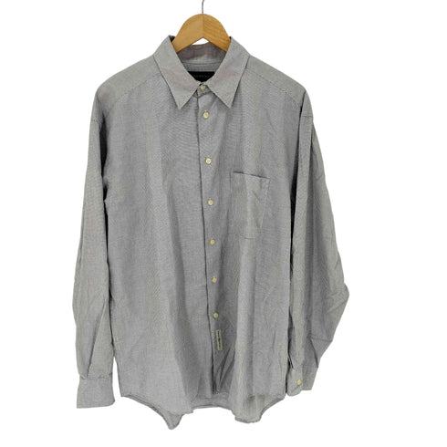 バナナリパブリック BANANA REPUBLIC マイクロチェック レギュラーカラー シャツ メンズ import:L