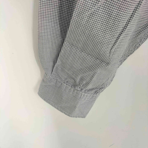バナナリパブリック BANANA REPUBLIC マイクロチェック レギュラーカラー シャツ メンズ import:L