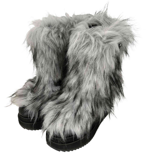イエロー YELLO baby wolf short boots ファーブーツ メンズ 2XL