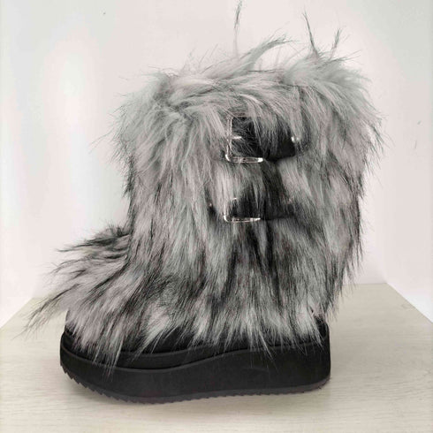 イエロー YELLO baby wolf short boots ファーブーツ メンズ 2XL