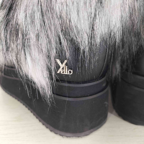 イエロー YELLO baby wolf short boots ファーブーツ メンズ 2XL