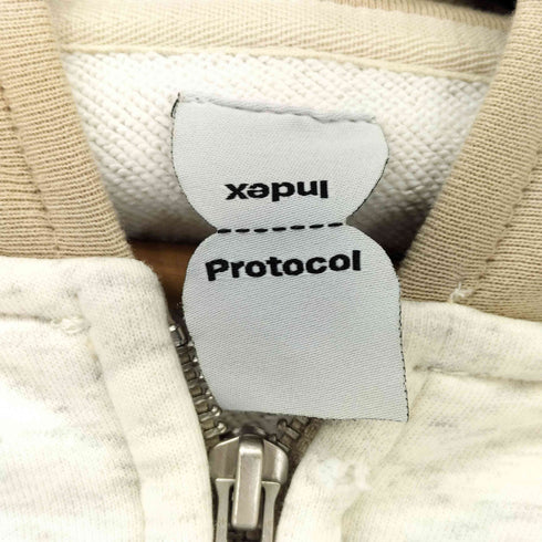 Protocol Index UPSIDE DOWN ZIP HOODIE import メンズ 2