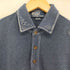 ポロバイラルフローレン Polo by RALPH LAUREN インディゴ染め USED加工ポロシャツ レディース import:L