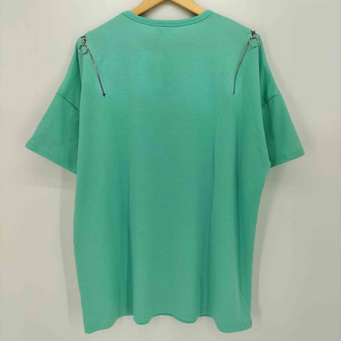 チック THICC 時計デザイン ジップ Tシャツ レディース FREE