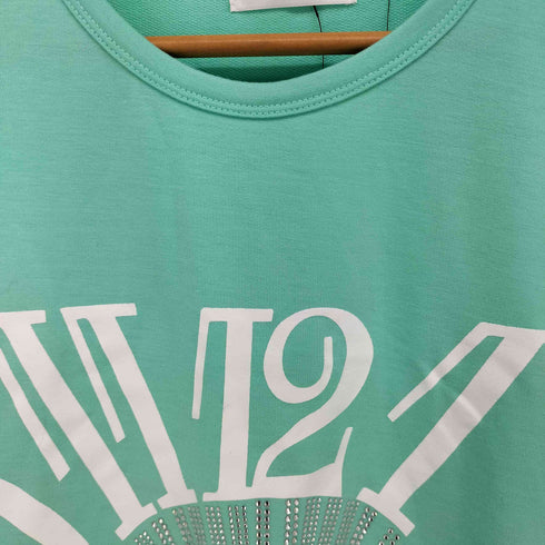チック THICC 時計デザイン ジップ Tシャツ レディース FREE