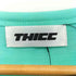 チック THICC 時計デザイン ジップ Tシャツ レディース FREE