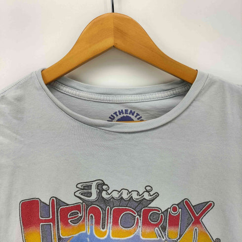 AUTHENTIC HENDRIX アーティスト プリント クロップド Tシャツ レディース import:XS