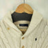 ポロバイラルフローレン Polo by RALPH LAUREN ケーブルニット ショールカラー カーディガン レディース JPN:7号