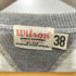 ウィルソン Wilson 両V ブランク 無地 クルーネック スウェット メンズ US:38