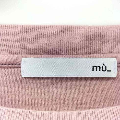 mù クルーネックTシャツ メンズ XL