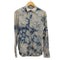 デニムアンドサプライラルフローレン DENIM&SUPPLY RALPH RAUREN ブリーチ加工 タイダイ ウエスタン シャツ メンズ import:XS