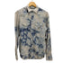 デニムアンドサプライラルフローレン DENIM&SUPPLY RALPH RAUREN ブリーチ加工 タイダイ ウエスタン シャツ メンズ import:XS