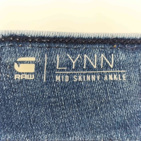 ジースターロー G-STAR RAW Lynn Mid Skinny Ripped Edge Ankle Jeans レディース 29