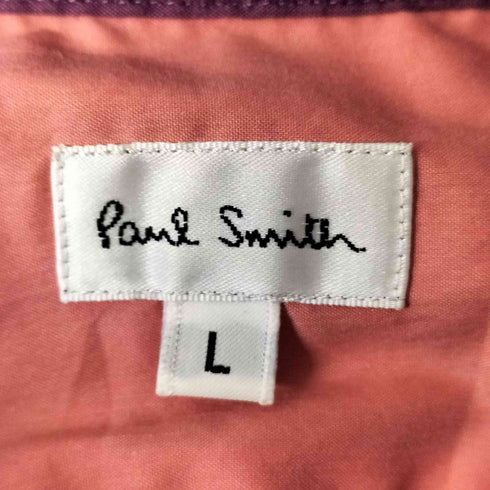 ポールスミス Paul Smith ボックスシルエット S/S コットンシャツ メンズ import:L
