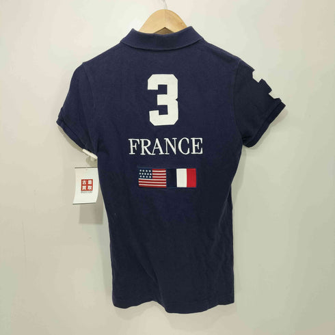 ラルフローレン RALPH LAUREN THE SKINNY POLO ビッグポニー フランス ポロシャツ レディース import:L