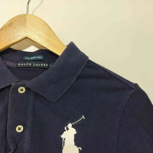 ラルフローレン RALPH LAUREN THE SKINNY POLO ビッグポニー フランス ポロシャツ レディース import:L