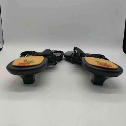 UAD MEDANI MADE IN SPAIN スペイン製 ポインテッドトゥ ミュール サンダル レザーコード デザイン レディース EUR:37