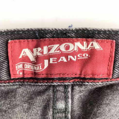 アリゾナジーン ARIZONA JEAN SLIM STRAIGHT スリム ストレート ブラック デニム メンズ