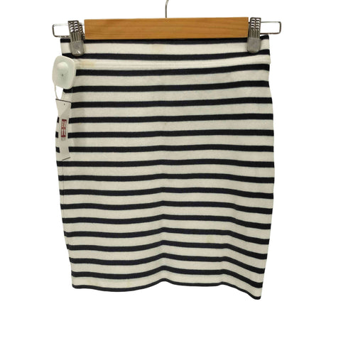 ティーバイアレキサンダーワン T by Alexander Wang ボーダータイトミニスカート レディース XS