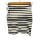 ティーバイアレキサンダーワン T by Alexander Wang ボーダータイトミニスカート レディース XS