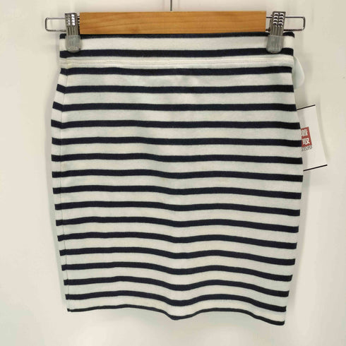 ティーバイアレキサンダーワン T by Alexander Wang ボーダータイトミニスカート レディース XS