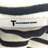 ティーバイアレキサンダーワン T by Alexander Wang ボーダータイトミニスカート レディース XS
